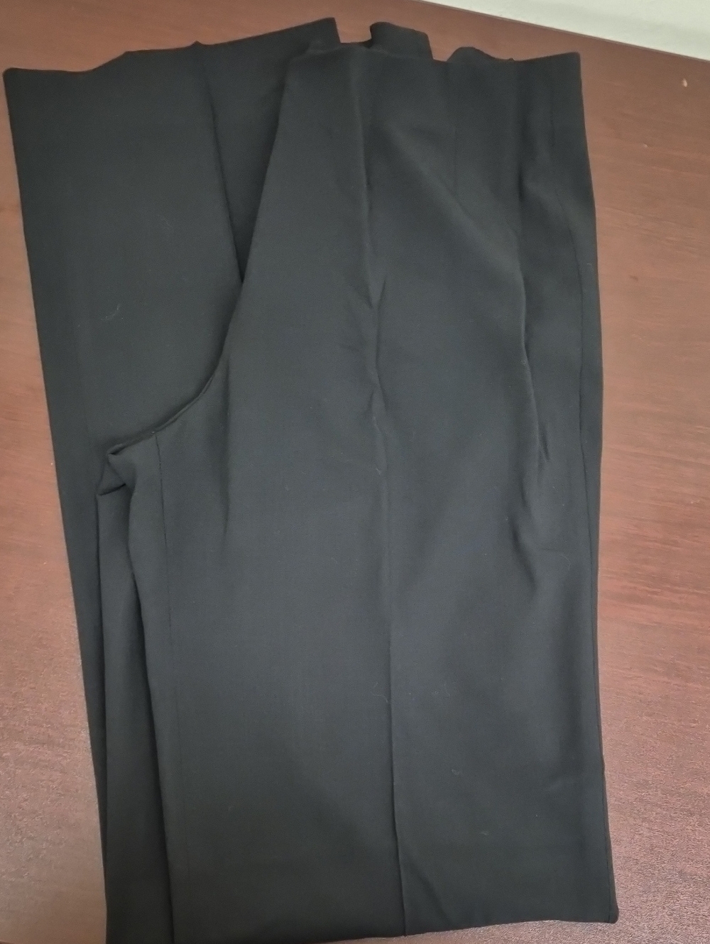 Piazza Sempione Black Straight-Leg Women's Pants Size 6